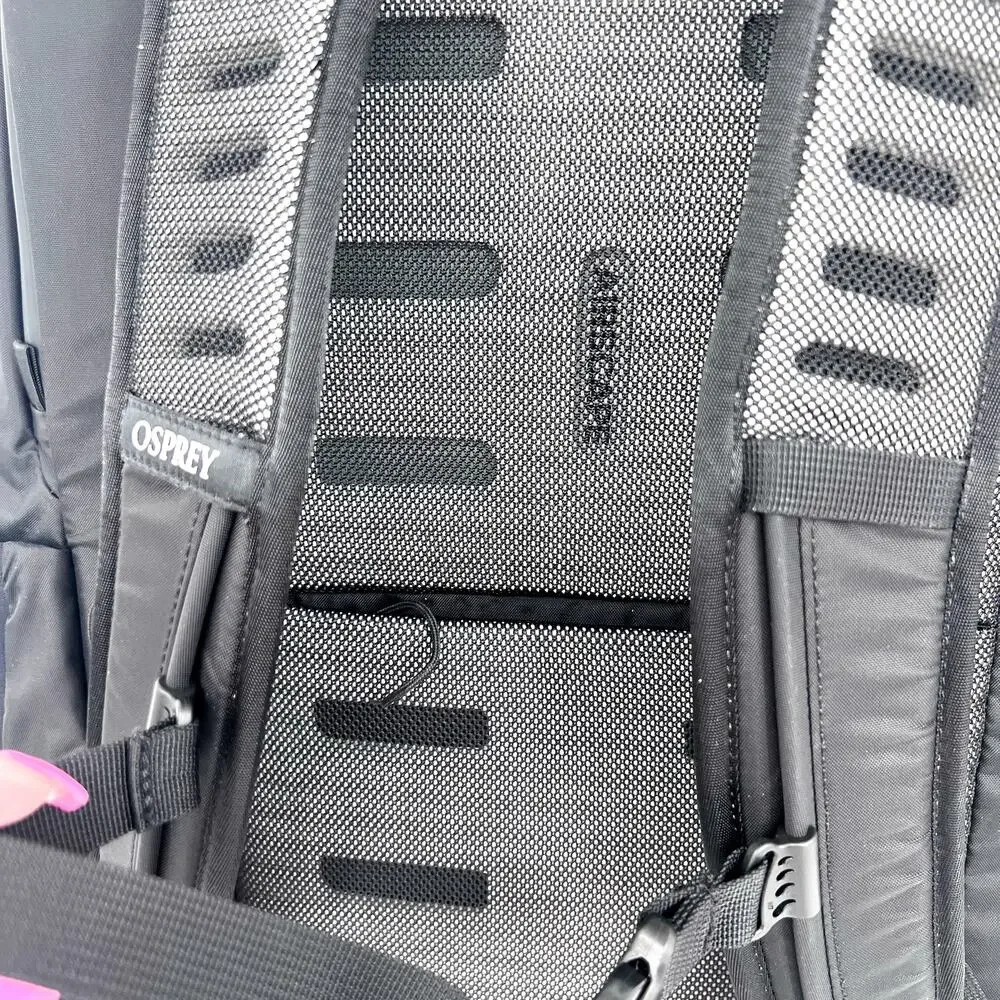 OSPREY Ozone Laptop Backpack 28L Black Water Resistant NWOT
